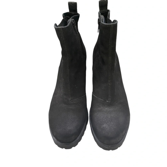 Vagabond black chunky heel boot size 39 - Picture 4 of 9